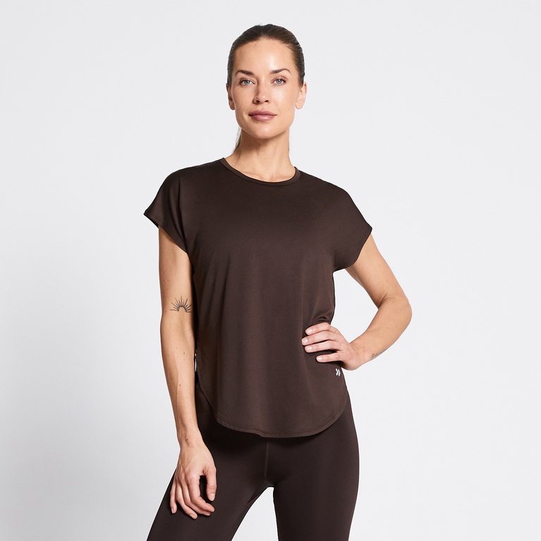 Training top "Flex" Dark Brown